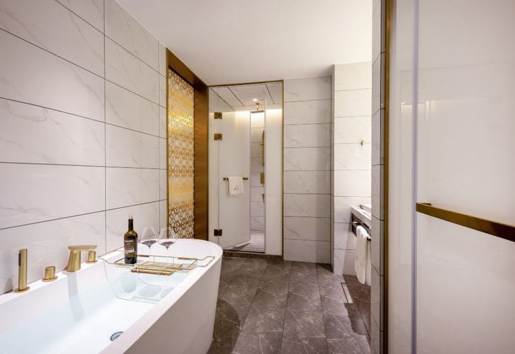 Bathroom 3, Xana Deluxe Hotel Rizhao Municipal Government Wanpingkou, Rizhao