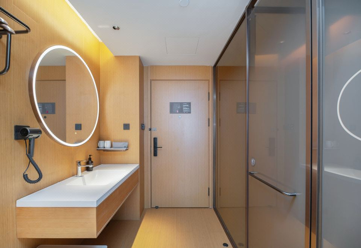 Bathroom 3, Ji Hotel Jining Taibai Road Wanda, Jining