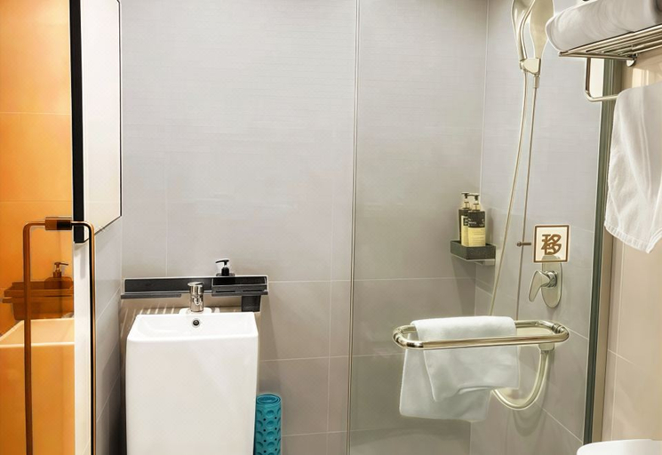 Bathroom 3, Shanghai Yunman Hotel (Beixinjing Metro Station Branch), Shanghai