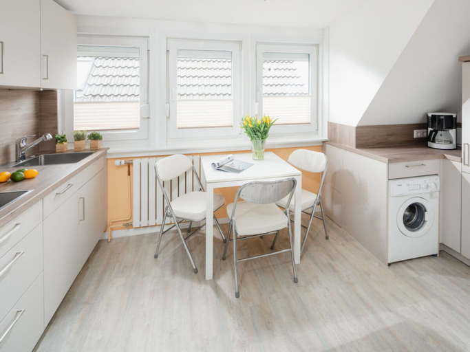 Private kitchen, Holiday Apartment With 1 Bedroom, Aurich