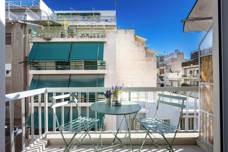 Outdoor dining 3, Bright & Stylish 1BR l Balcony Koukaki, Attica