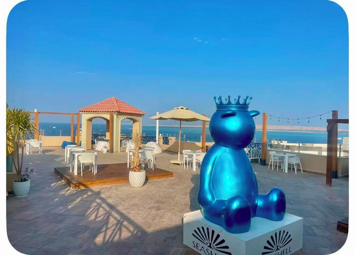 Rooftop terrace, Suit 69 For Lovers, Al-Ghurdaqah