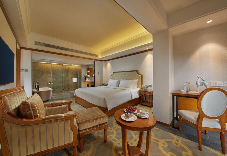 Bedroom 2, The Hotel V Zhenjiang Jingkou, Zhenjiang