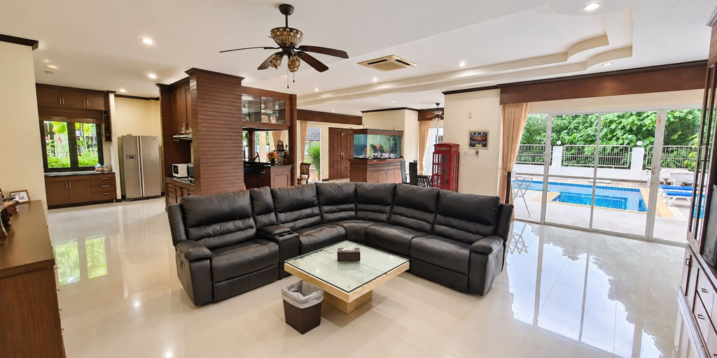 Living room 4, Private 5-bedroom Pool Villa in Middle of the Island Phuket, Phuket Island