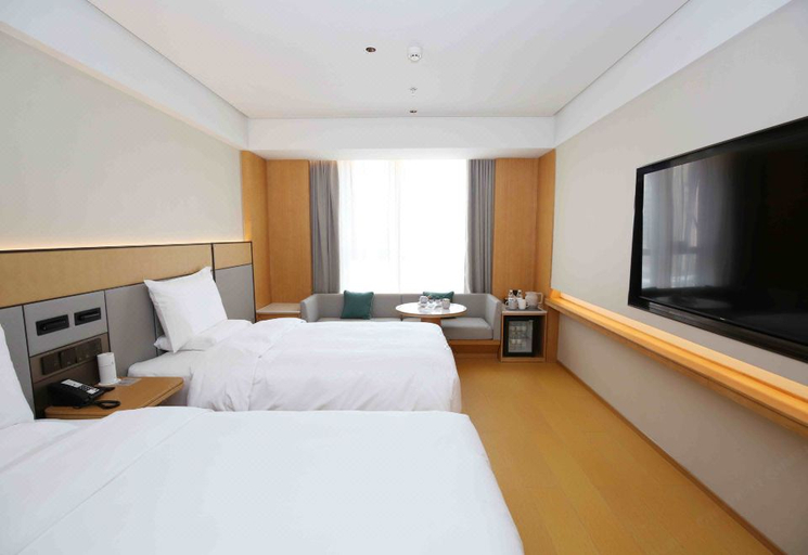 Bedroom 2, JI Hotel Gu'an Beijing Daxing Airport Terminal, Langfang