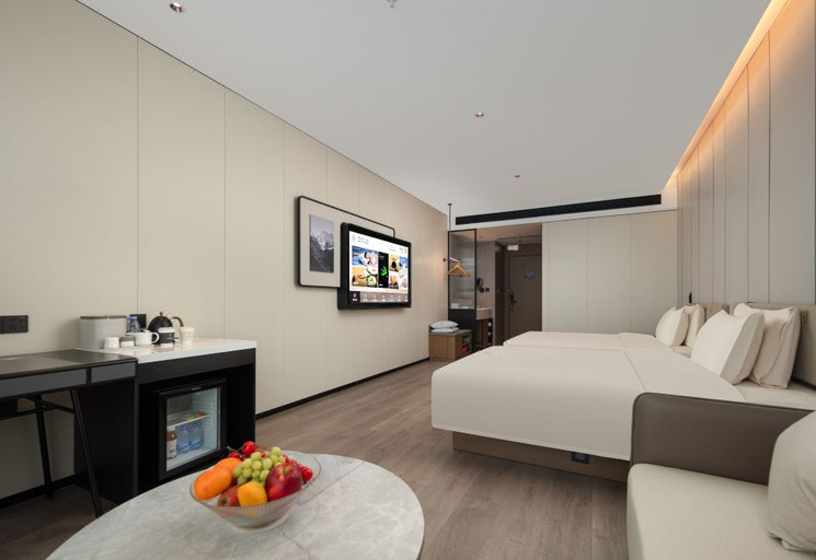 Bedroom 2, Jieyang Rongcheng Jieyang Tower Atour Hotel, Jieyang