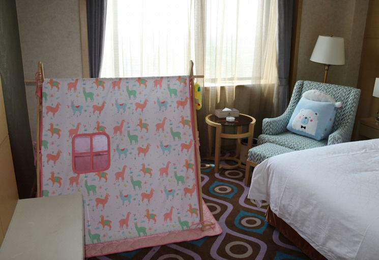 Bedroom 2, Jinling Yujingwan Hotel, Weifang