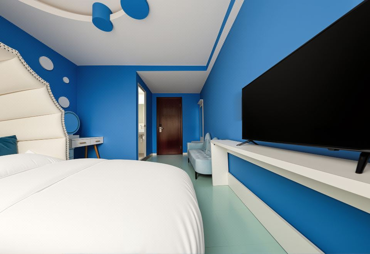 Bedroom 3, Lanting Hotel (Liangxiang University), Beijing
