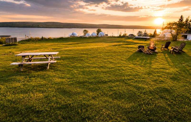 Exterior 4, Baddeck Domes, Victoria