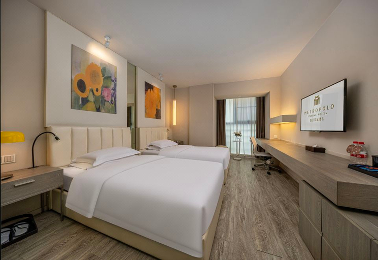 Bedroom 2, Jinjiang Metropolo Hotel Hangzhou East Station, Hangzhou