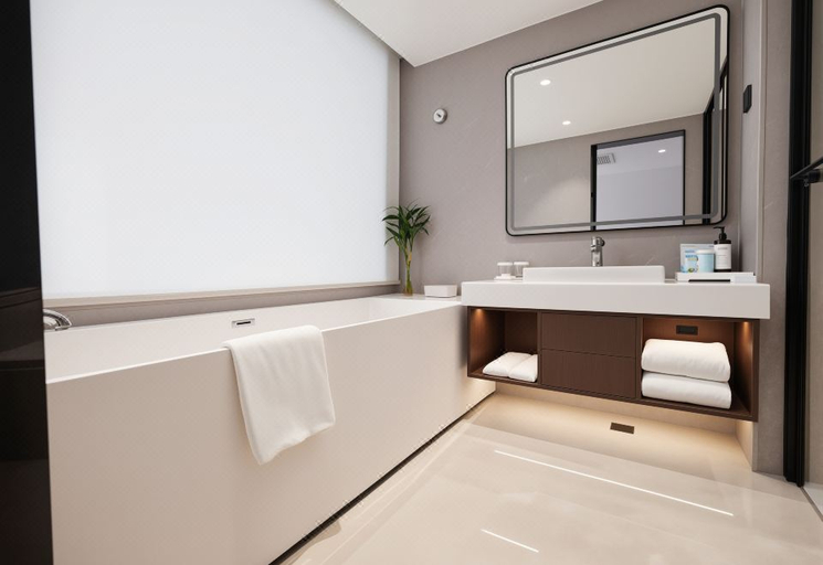 Bathroom 3, Yuanping Hotel, Cangzhou