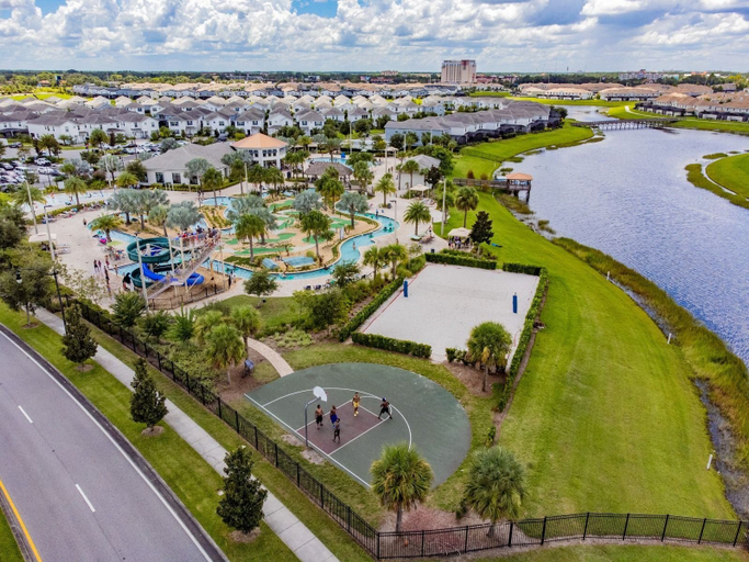 Sport court 3, 5BR Storey Lake Home, Sleeps 13, Osceola
