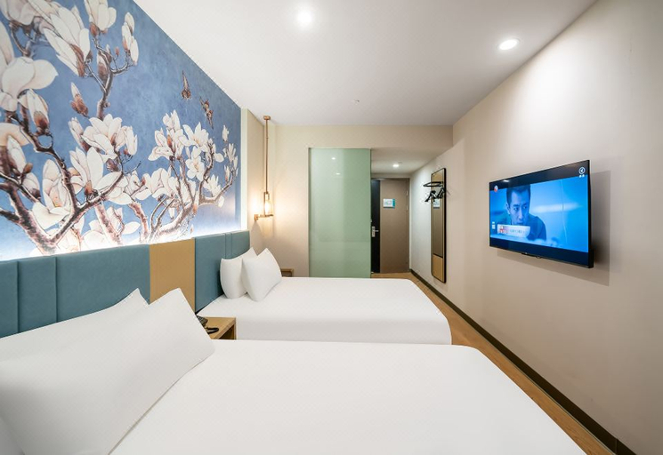 Bedroom 2, Magnotel Hotel Shanghai Railway Station Magnolia Plaza, Shanghai