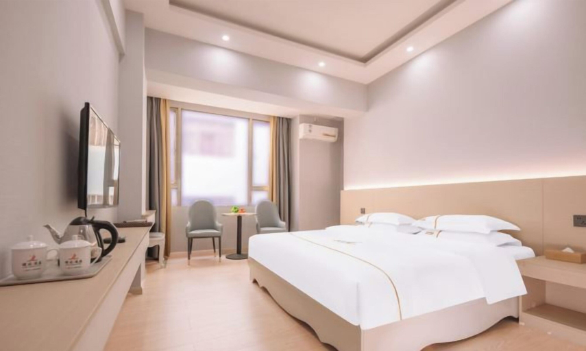 Bedroom, Junlong Hotel, Honghe Hani and Yi