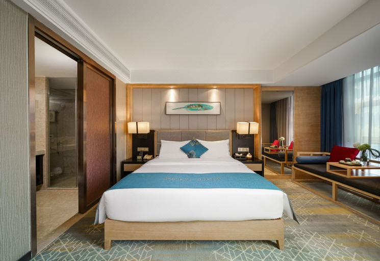 Bedroom 2, Rezen Kingtown Hotel (Chongqing Ranjiaba), Chongqing