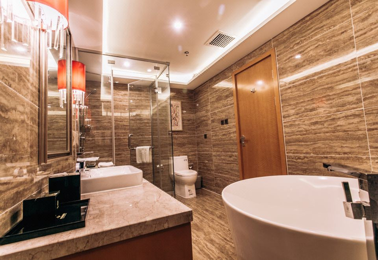Bathroom 3, Zhenhua Xinyue International Hotel, Baoding