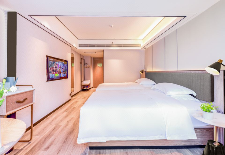 Bedroom 2, Echarm Hotel Loudi Dahan Avenue, Loudi