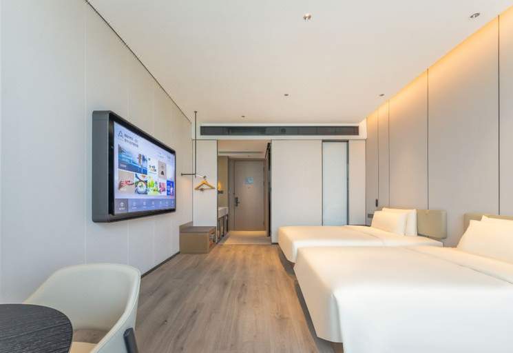 Bedroom 2, Atour Hotel Nanchang Chaoyang Bridge Xihu Wanda, Nanchang