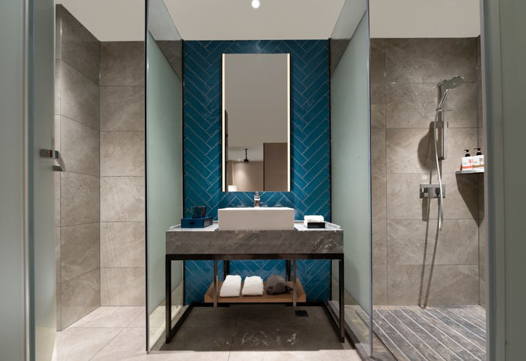 Bathroom 3, Echarm Hotel Changsha High-speed Railway South Station East Square, Changsha