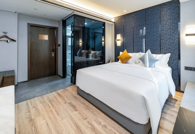 Bedroom, SPRING COMMERCIAL HOTEL (Shenzhen Nanshan Tianli Mingcheng Branch), Shenzhen