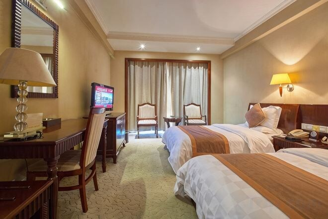 Bedroom 3, Xinzhou Haiwan Hotel, Shaoxing