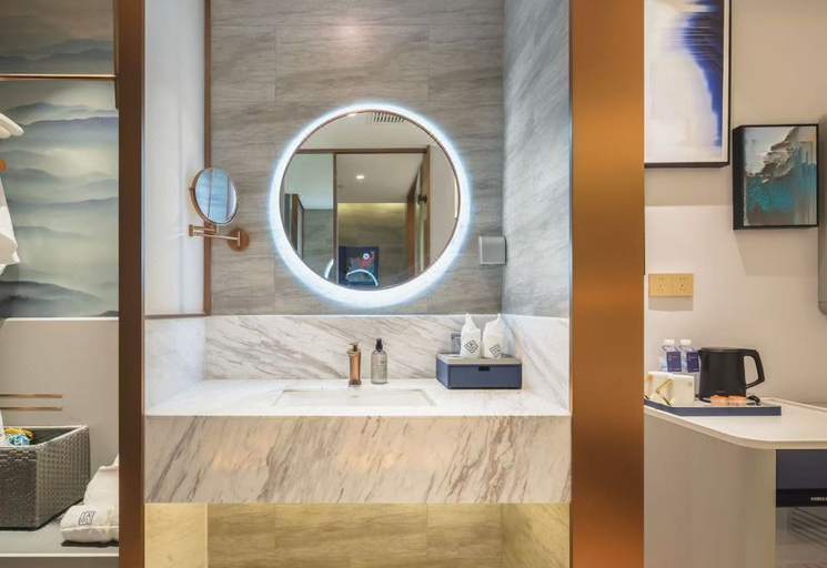 Bathroom 3, Qingdao May Fourth Square Vientiane City LANOU INTERNATIONAL Hotel, Qingdao