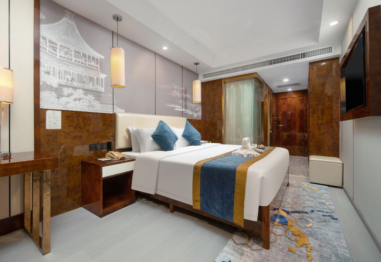 Bedroom 2, Huawen Yuexi Hotel, Changsha