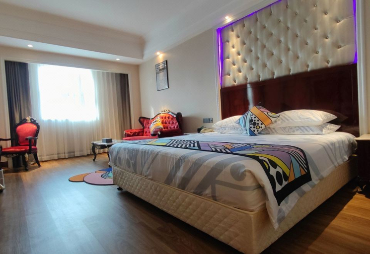 Bedroom 3, Oriental Hotel (Zhongshan Dengdu Ancient Town Huayi Square), Zhongshan