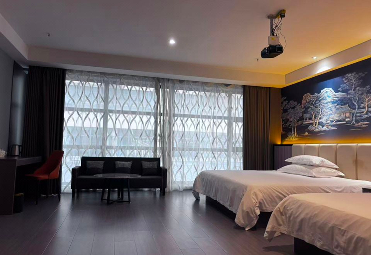 Bedroom 2, Rezen Hotel Zhoushan Tairu, Zhoushan