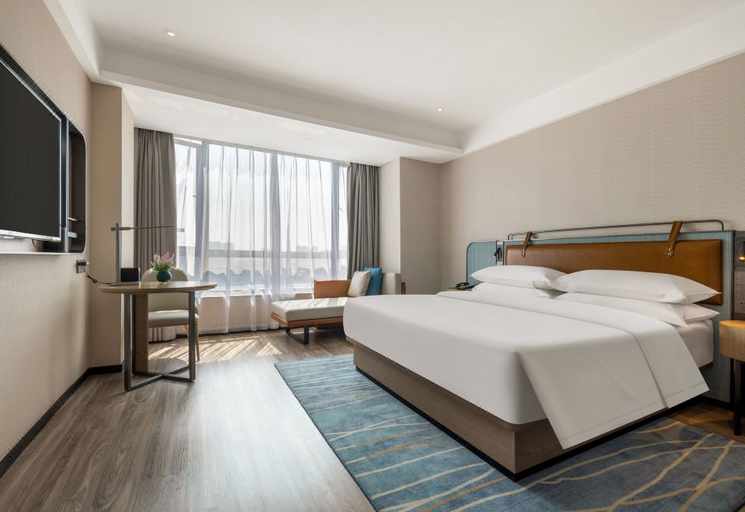 Bedroom 2, Echarm Hotel Guigang High-Speed Railway Station Wuyue Plaza, Guigang