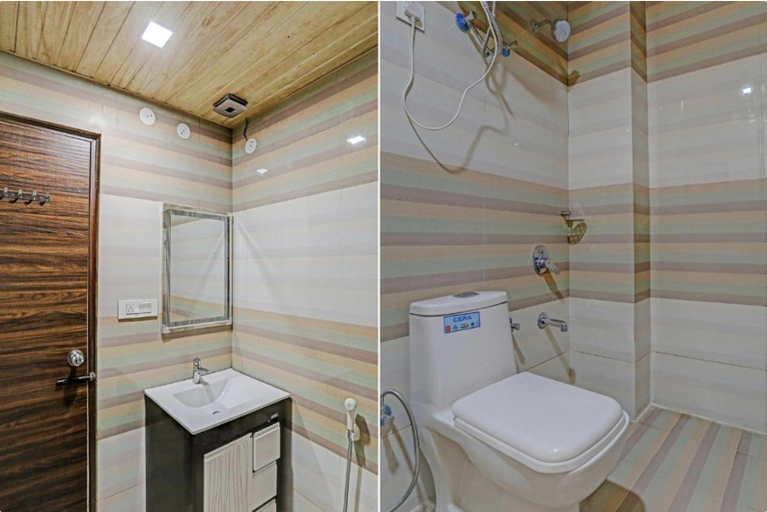 Bathroom 3, Hotel Woods View, Dehradun