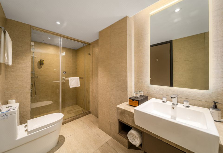 Bathroom 3, Homeinn Plus Hotel (Guilin Railway Station Xiangbishan Park), Guilin