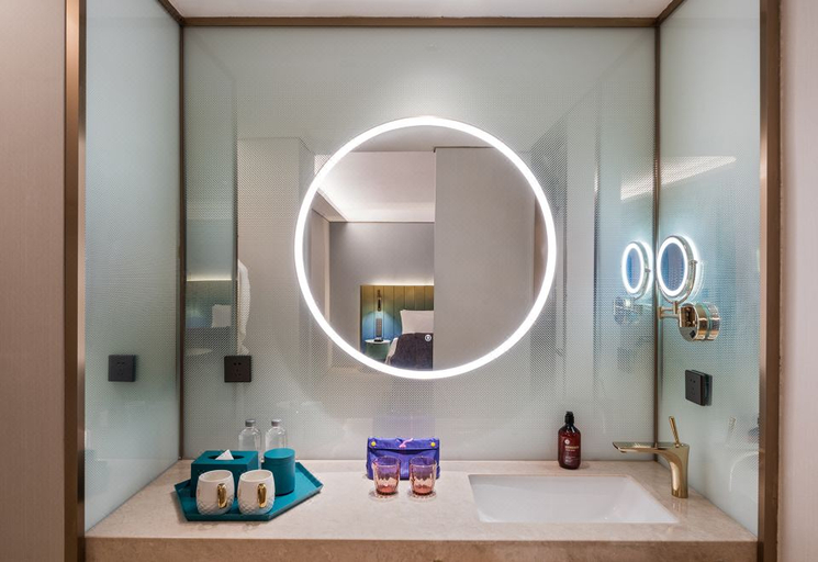 Bathroom 3, Manxin Hotel Xuzhou Yunlong Wanda Plaza, Xuzhou