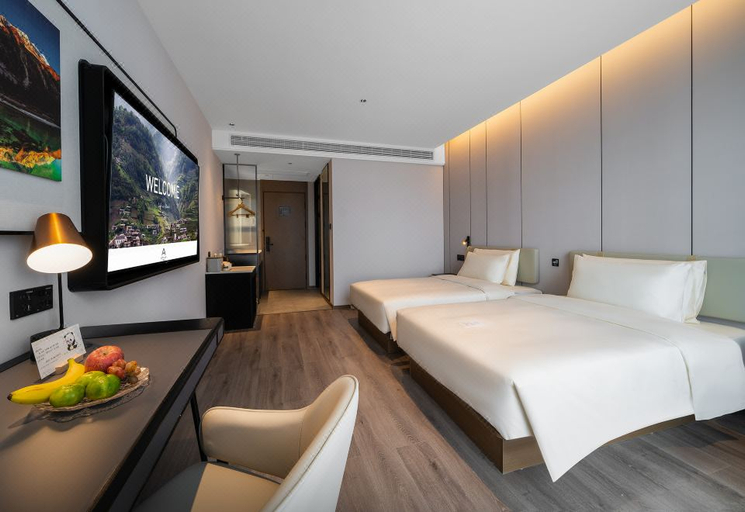 Bedroom 2, Atour Hotel Chengdu Dujiangyan Imix Park, Chengdu