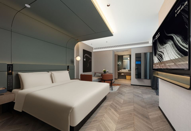 Bedroom 2, Atour S Hotel Shanghai Changning Tianshan Road, Shanghai