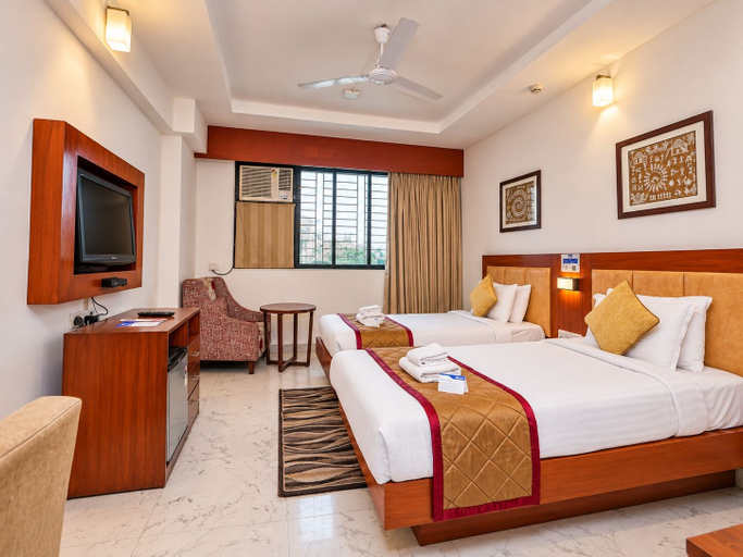 Bedroom 3, The Altruist Navi Mumbai Hotel, Thane