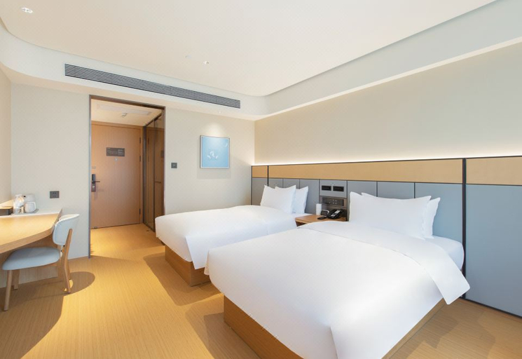 Bedroom 2, Ji Hotel Xiangyang People's Square Daqing East Road, Xiangfan