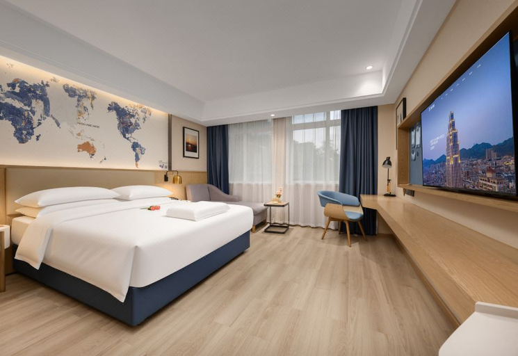 Bedroom 2, Kyriad Marvelous Hotel Guangzhou Nansha Dagang, Guangzhou