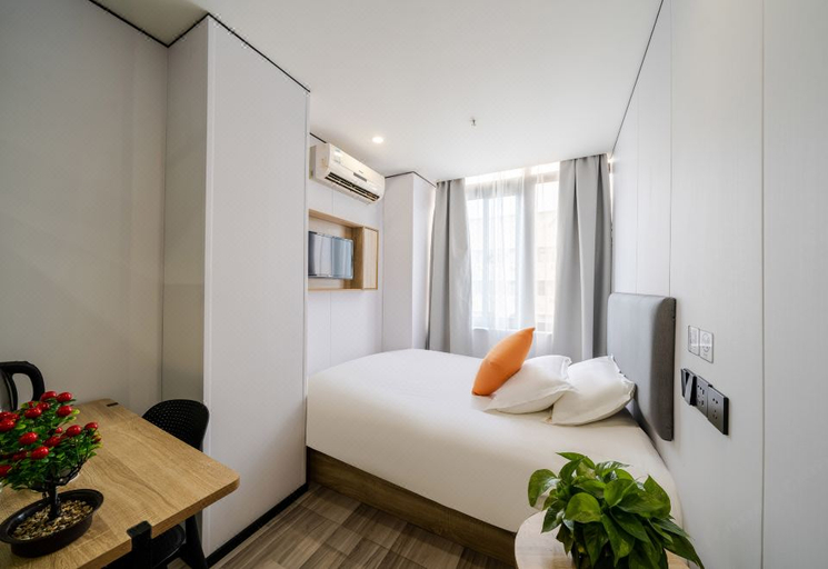 Bedroom, Qingji HoteI MINI(Shanghai Xinzhuang), Shanghai