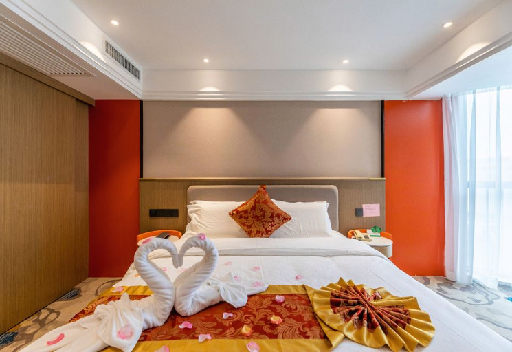 Bedroom 2, Orient Hotel Xi'an (Shaanxi History Museum Xiaozhai Subway Station), Xi'an