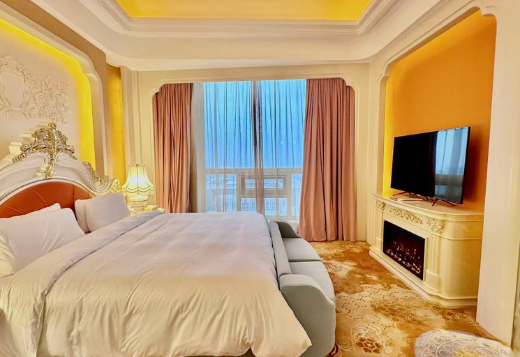 Bedroom 2, HEFEI PLATINUM HANJUE HOTEL 合肥白金汉爵大酒店, Hefei
