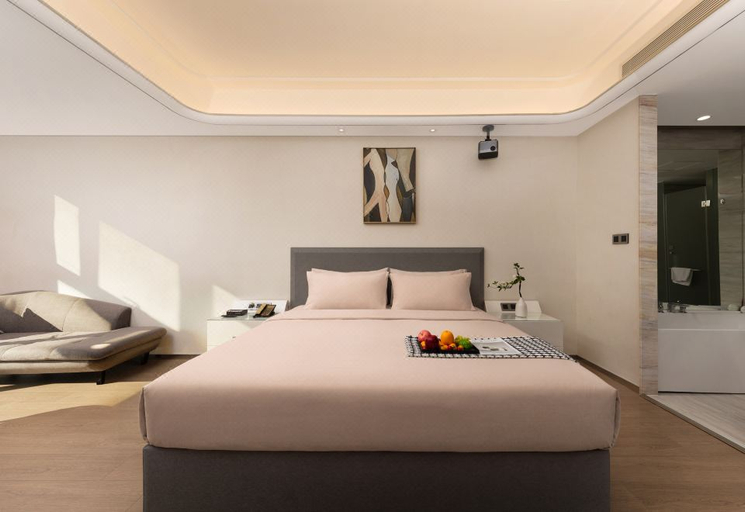Bedroom 3, Shenzhen North Railway Station Wangpai International Hotel, Shenzhen