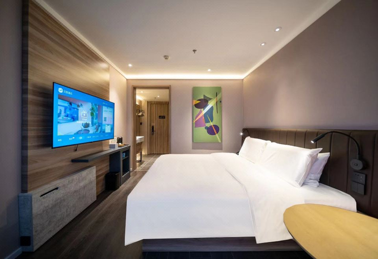 Bedroom 2, Hanting Hotel Yingkou Bayuquan Wanlong Plaza, Tieling