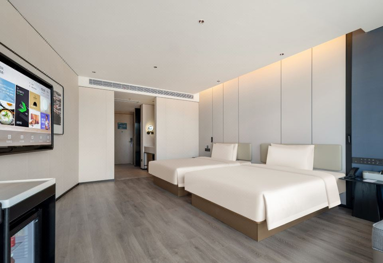 Bedroom 2, Atour Hotel Jingdezhen People's Square Zhejiang Road, Jingdezhen