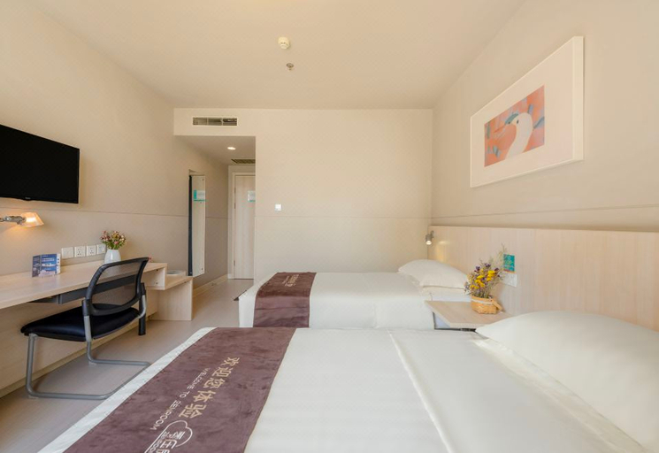 Bedroom 2, Jinjiang Inn (Tianjin Haiyang Hi-Tech Zone), Tianjin