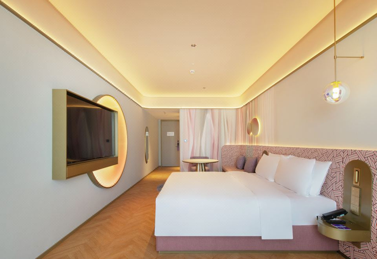 Bedroom 2, Manxin Jinzhou Central Street Raiway Station, Jinzhou