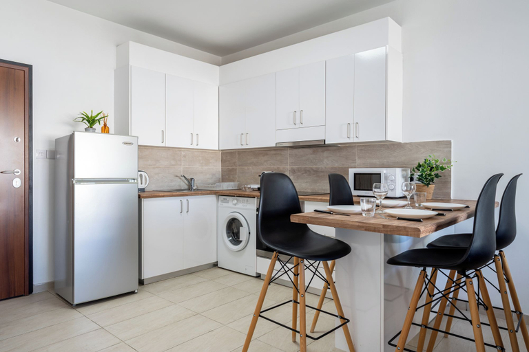 Private kitchen 5, Olympian Beach 2BR Suite with Balcony
