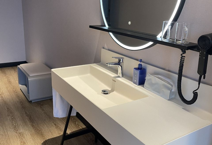 Bathroom 3, Hanting Hotel Bozhou Mengcheng County Wanda Plaza, Bozhou