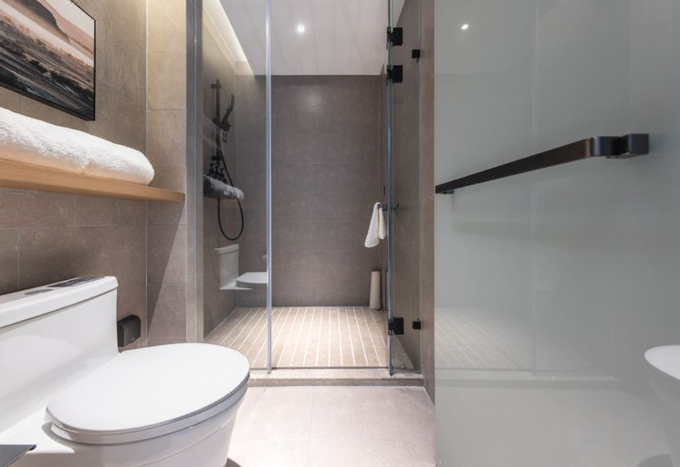 Bathroom 3, Atour Hotel Wuhan Chuhe Han Street Hongshan Square, Wuhan