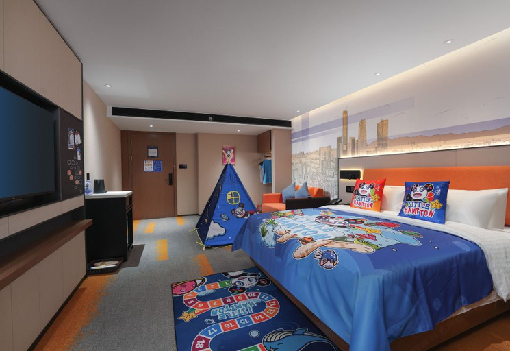 Bedroom 3, Hampton by Hilton Dongguan Fenggang , Dongguan